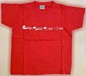 T-Shirt de Criança Unissexo, Ténis, Vermelha, Nova