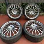 Alufelgi 19 Xtra Wheels 8.5x19 5x114.3 ET35 cenaZAkomplet  wysyłka