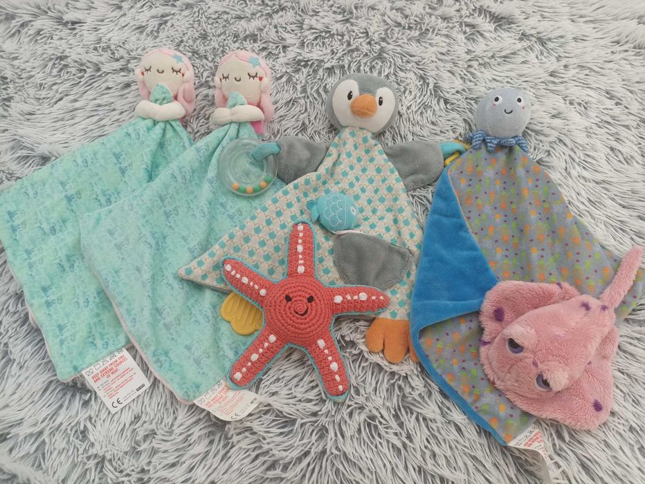 Комфортер сплюшка погремушка морська зірка русалка