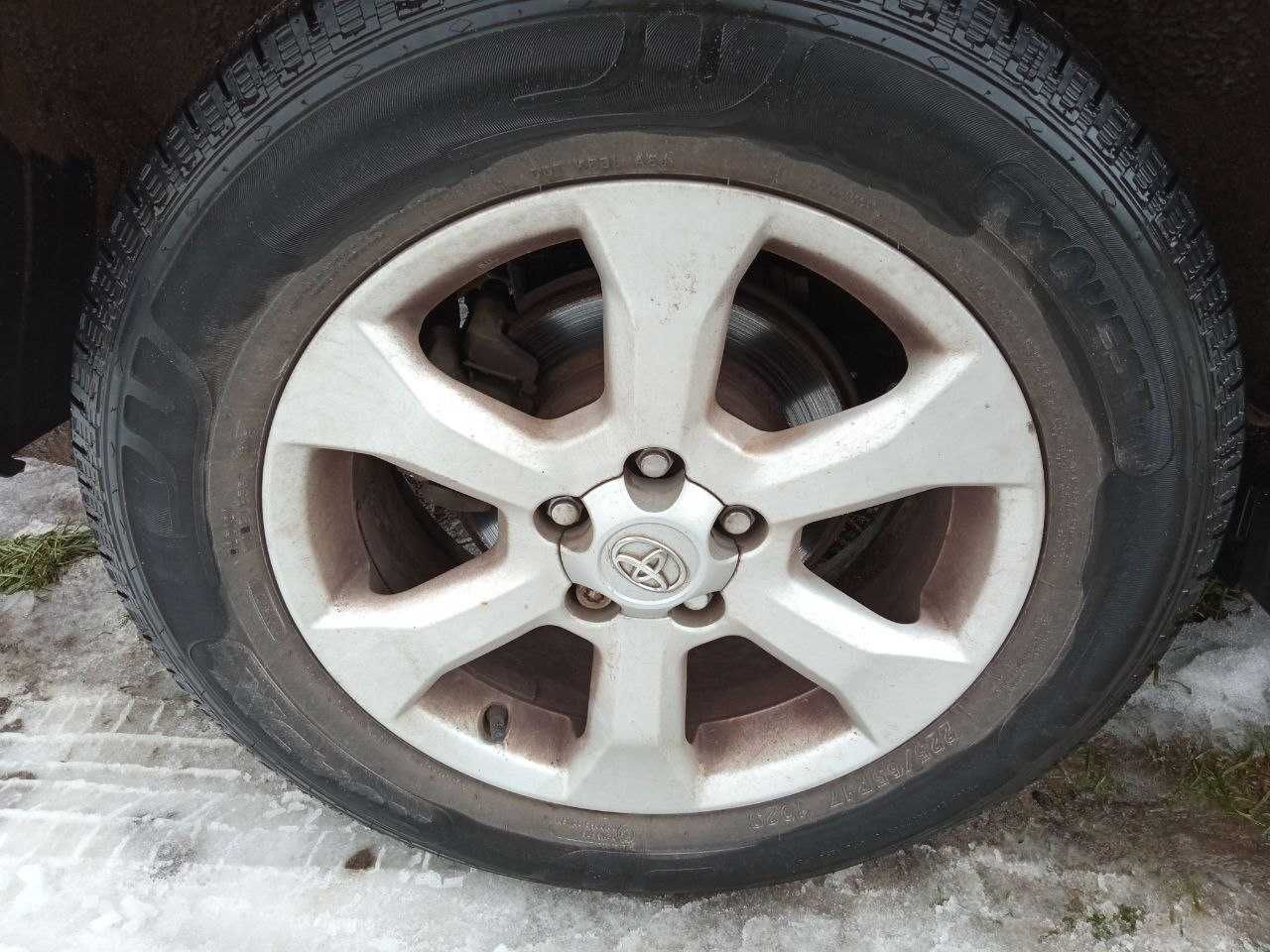 Диски титани Toyota RAV4 III Рестайлінг 09-12 225/65 R17 5x114.3