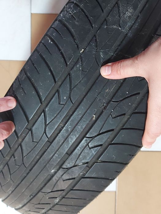 Jante com pneu semi novo