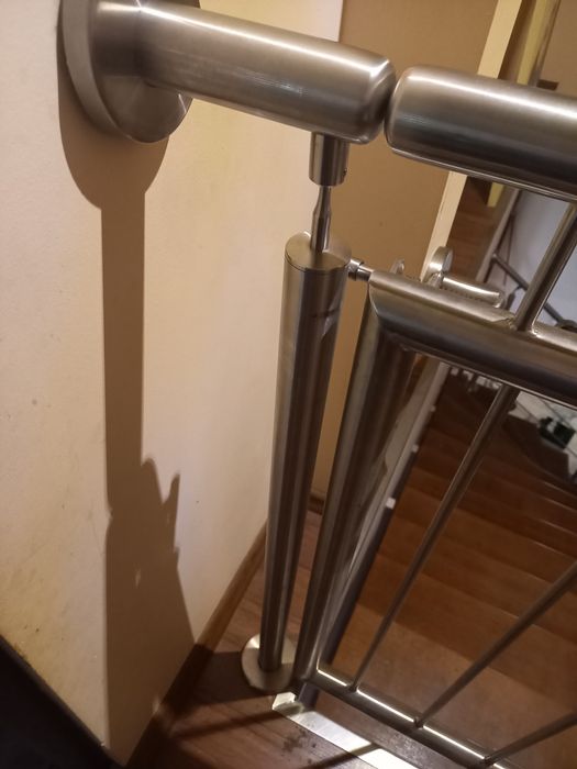 Furtka nierdzewna balkon francuski nierdzewka ze słupkiem