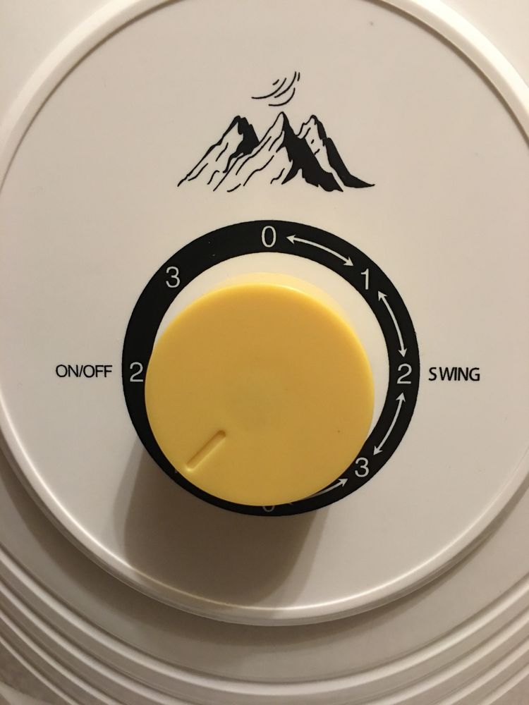 ventilador sem pás - altura 60cm