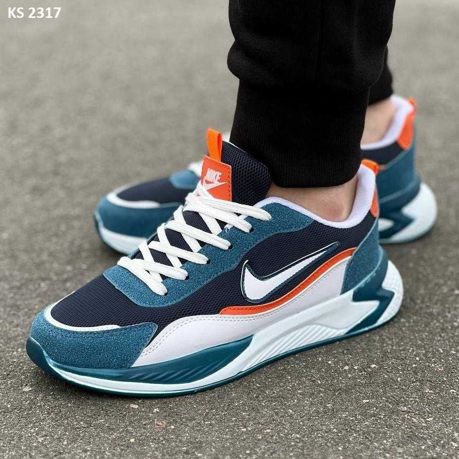 Кросівки Nike Air Blue White Wave. Арт: KS 2317