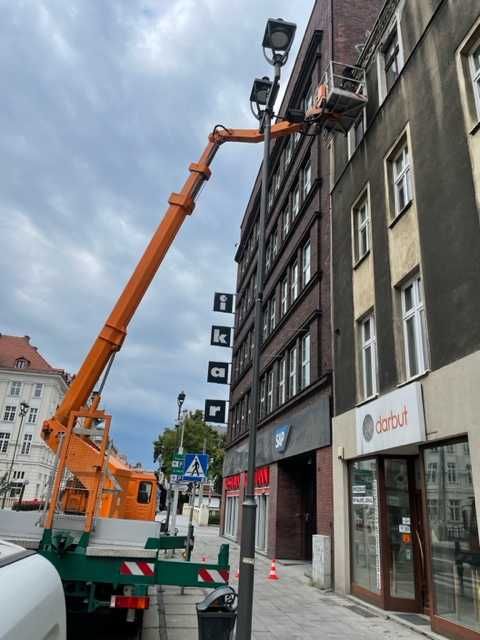 Zwyżka do 35m , Podnośnik Koszowy, Nożycowy z operatorem lub bez