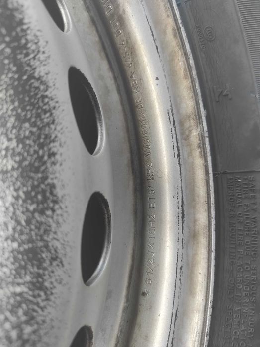 VW T5 T6 koło zapasowe zapas 5 x 120 et 51 16 cali