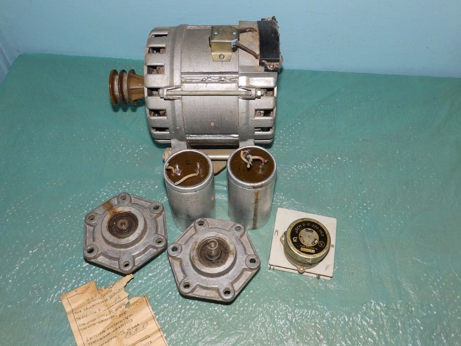 электродвигатель от стиралки с опорами барабана