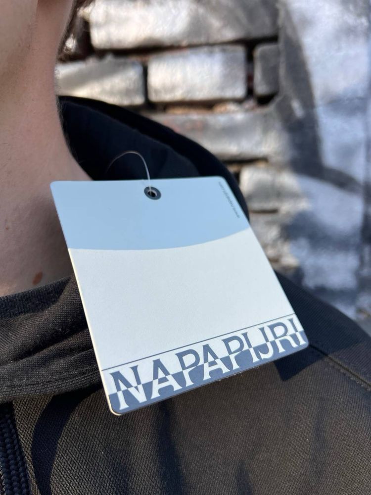Худі Напапірі original Napapijri логотип нові упаковка всі розміри