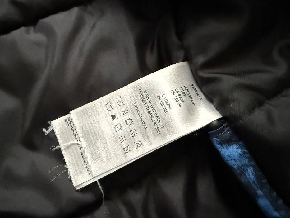 Дитяча зимова термо куртка для хлопчика Reima Niisi на 6-8 років