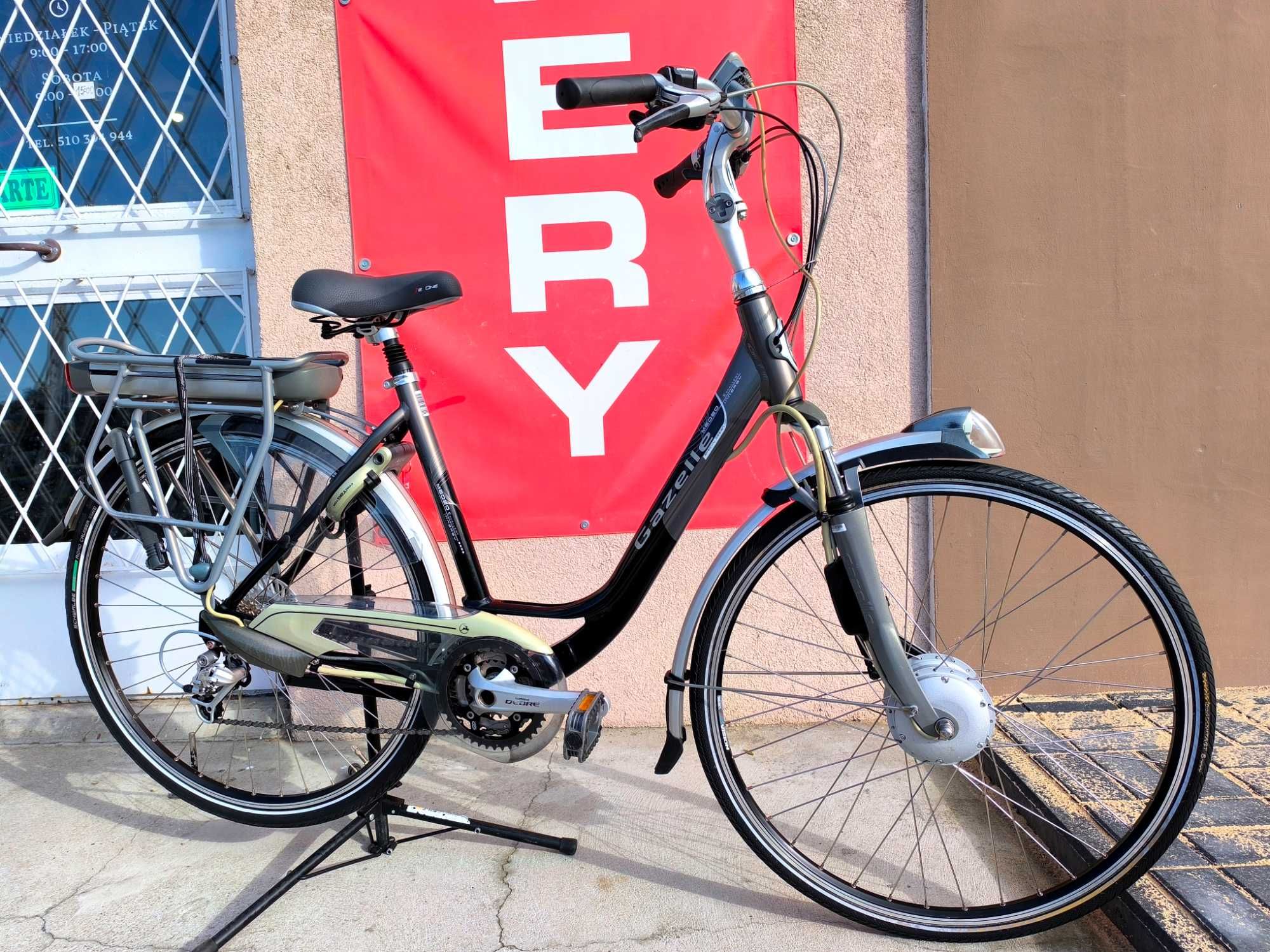 PIĘKNA GAZELLE INNERGY Medeo Excellent Roz 49cm Nexus Shimano DEORE LX