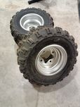 Jantes e pneus originais Suzuki LTR 450