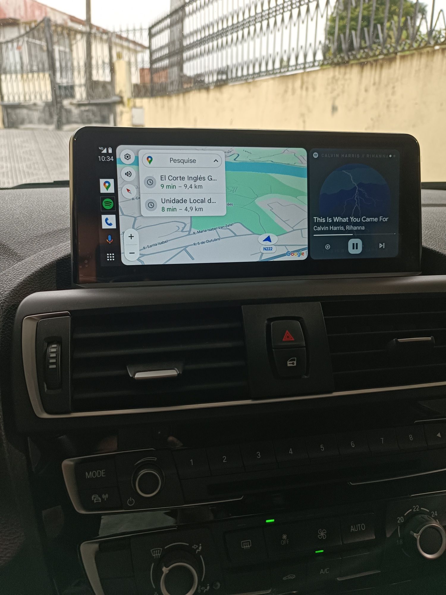 Bmw Serie 1 F20 Ecrã tátil 10.25" Android 13 Snapdragon 8g 128g
Ecrã t