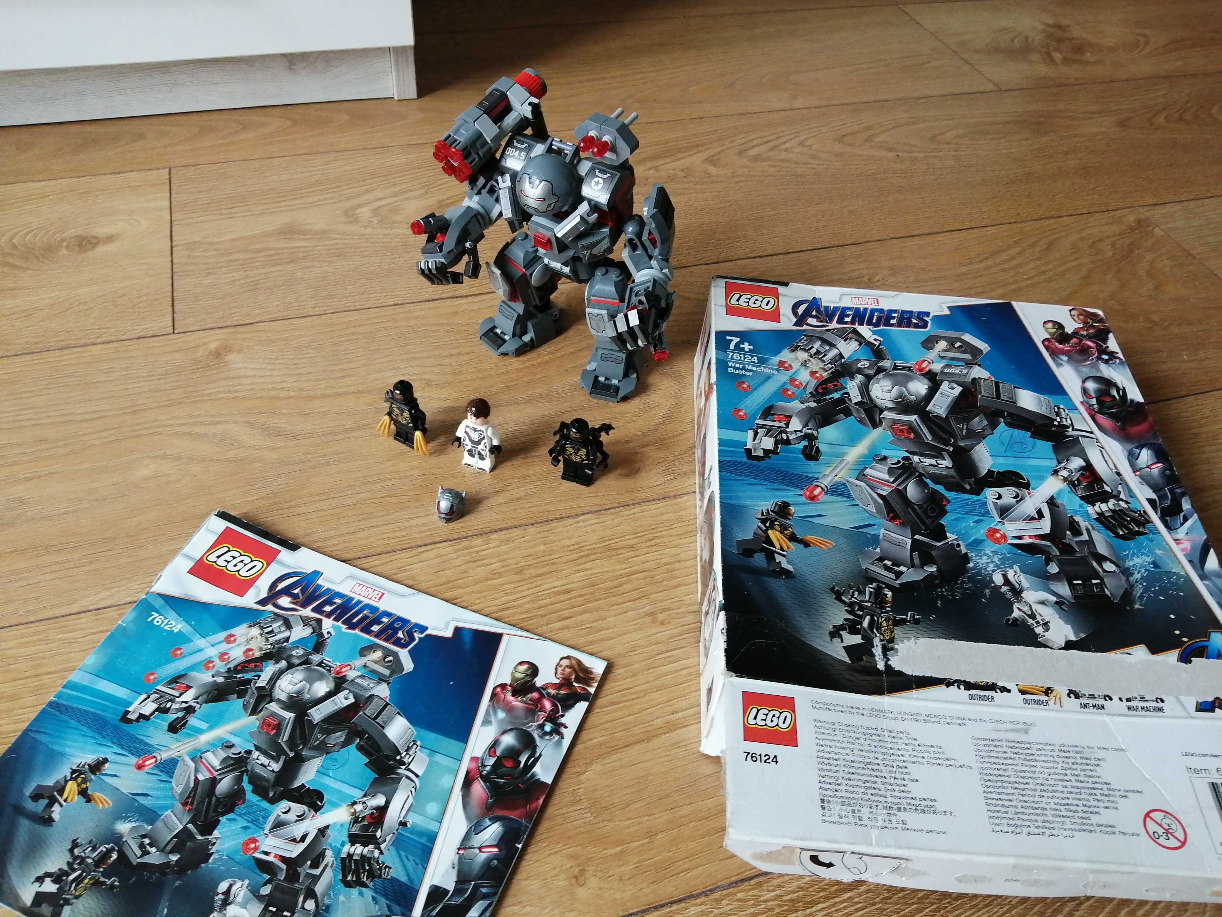 Lego super heroes Pogromca War Machine 76124