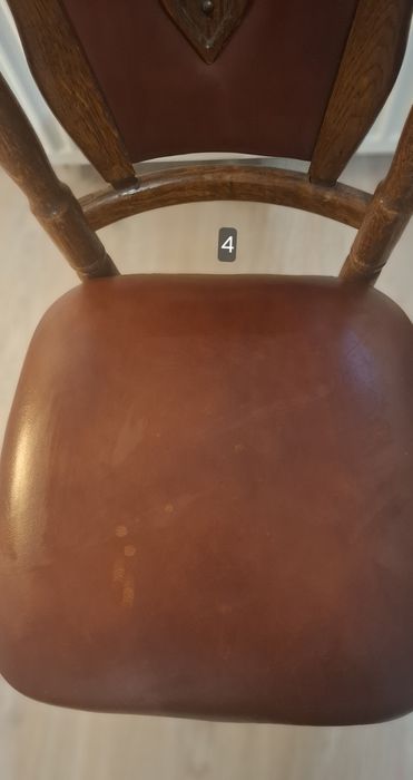 Holenderskie krzesła dębowe 4 sztuki