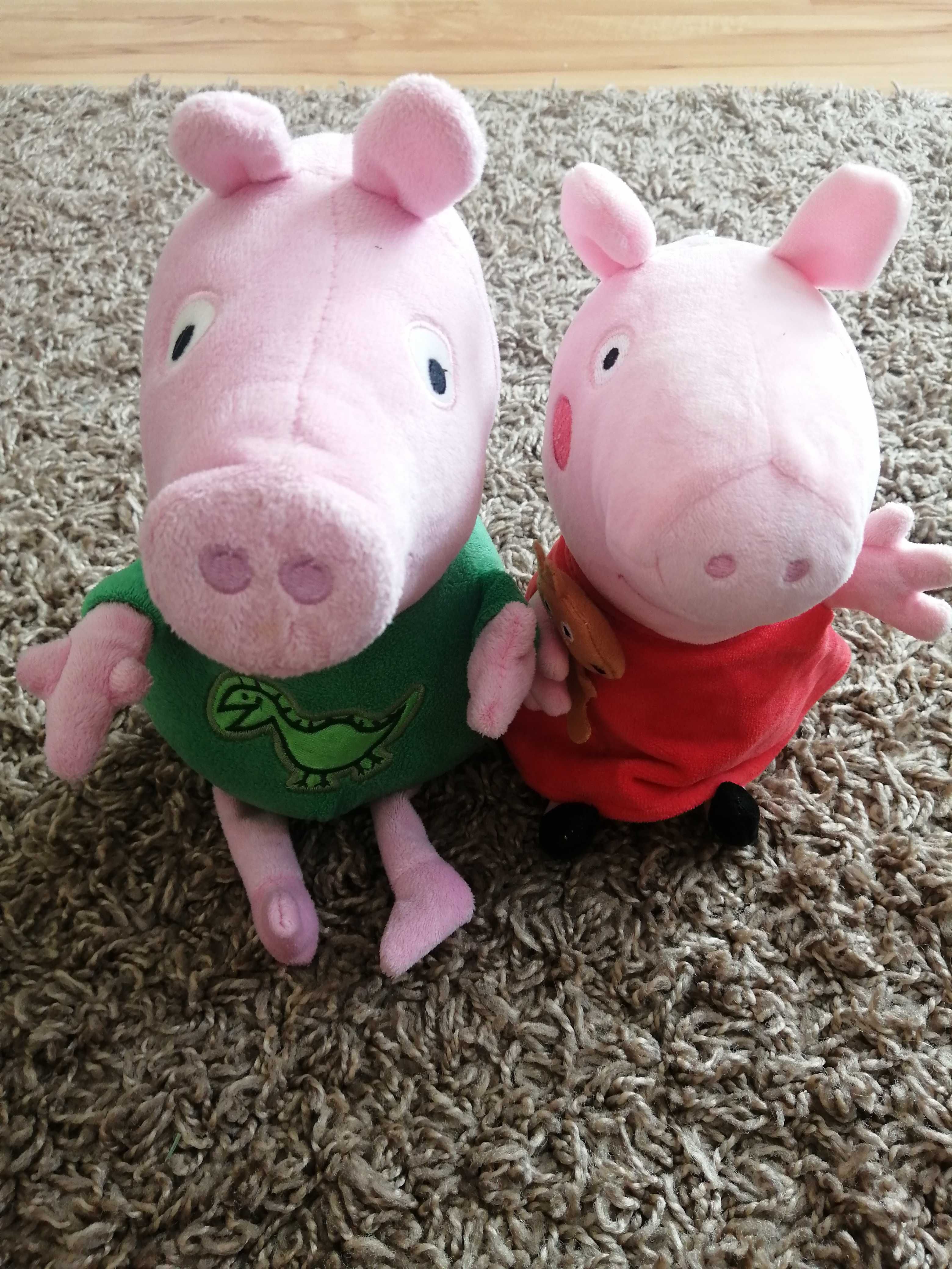Maskotka Peppa interaktywna i George