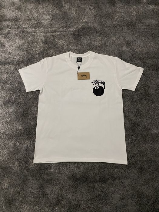 T-shirt Stüssy White 8Ball