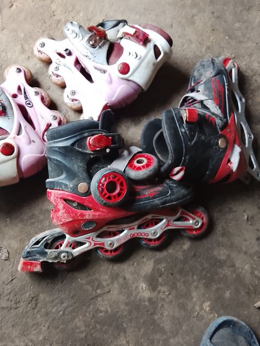Продам ролики дівчачі б/у