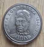 Moneta kolekcjonerska Maria Konopnicka 20 zł 1978 rok