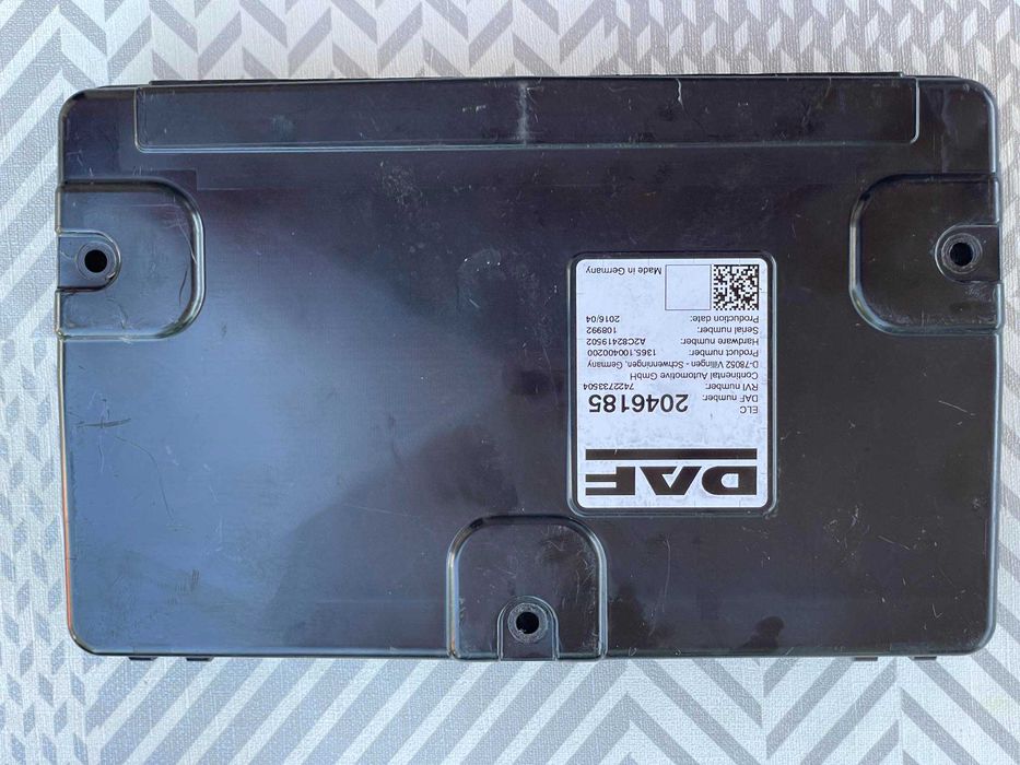 Sterownik ELC Daf moduł świateł komputer Daf Lf Cf xf 106 Euro 6 .2017