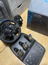 Руль logitech g923 + БП + shifter