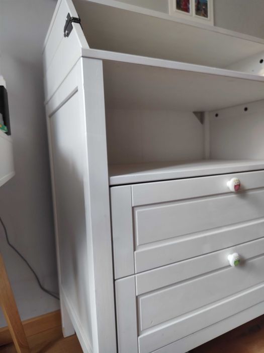 Komoda drewniana Ikea z przewijakiem