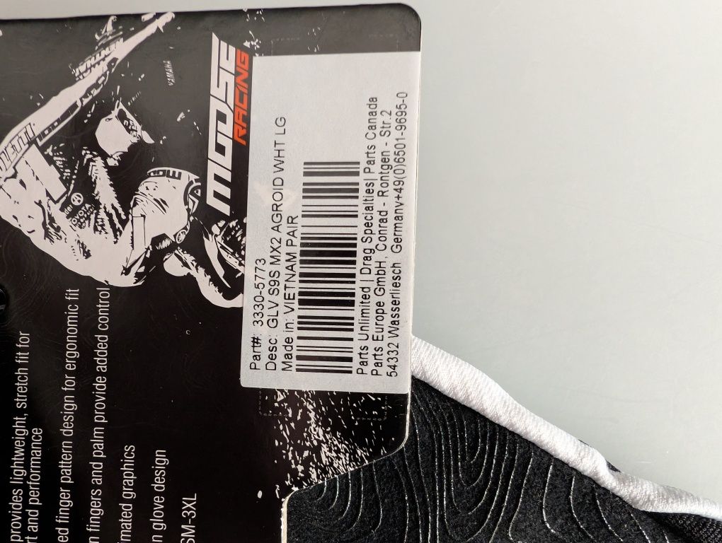 Luvas de Motocross Mouse Racing