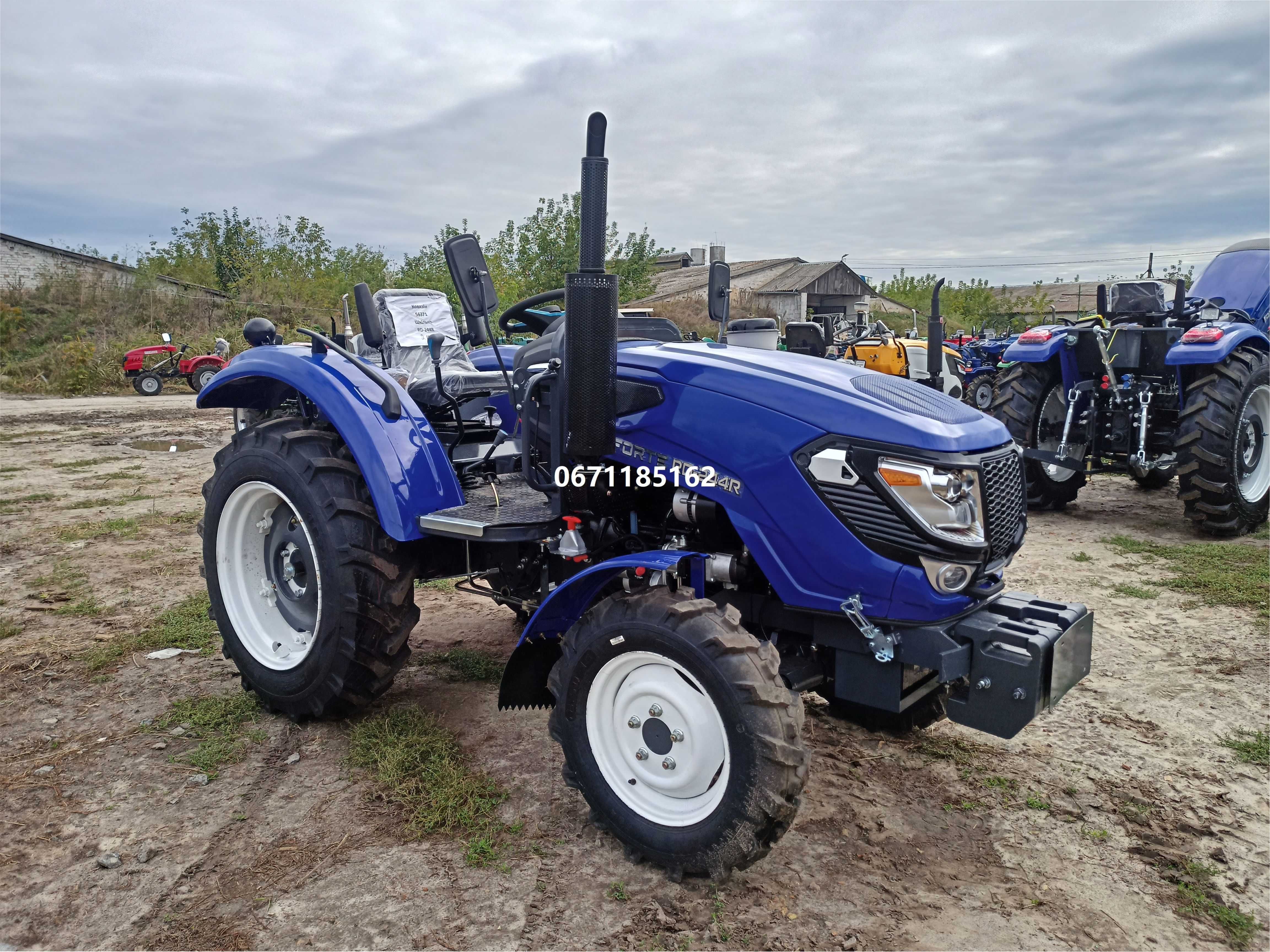 Мінітрактор Forte RD-244 R РЕВЕРС Форте безкоштовна доставка під двір