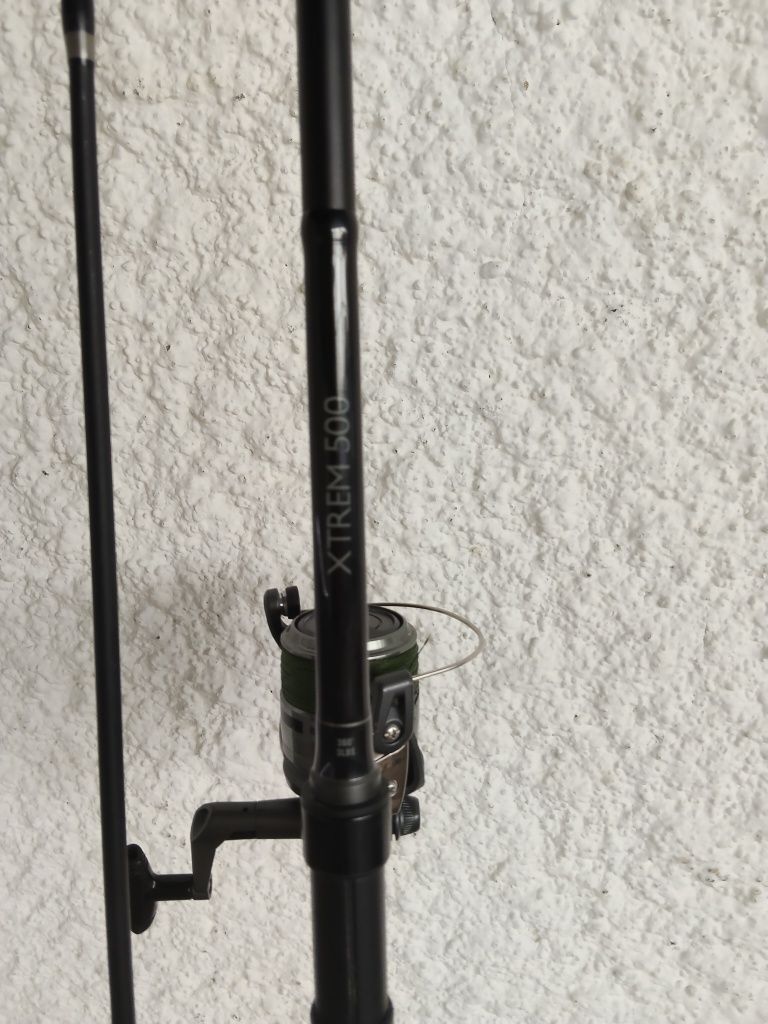 Cana de carpfishing XTREME 500 com carrinho