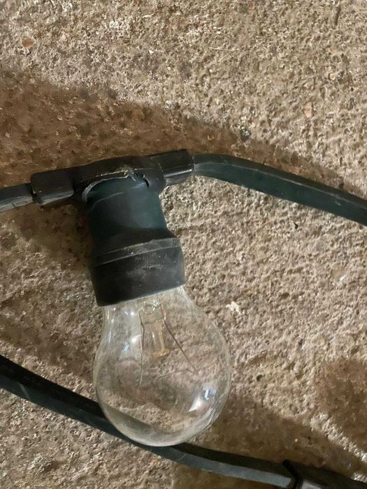 Girlanda świetlana LED żarówki sznur lamp łańcuch