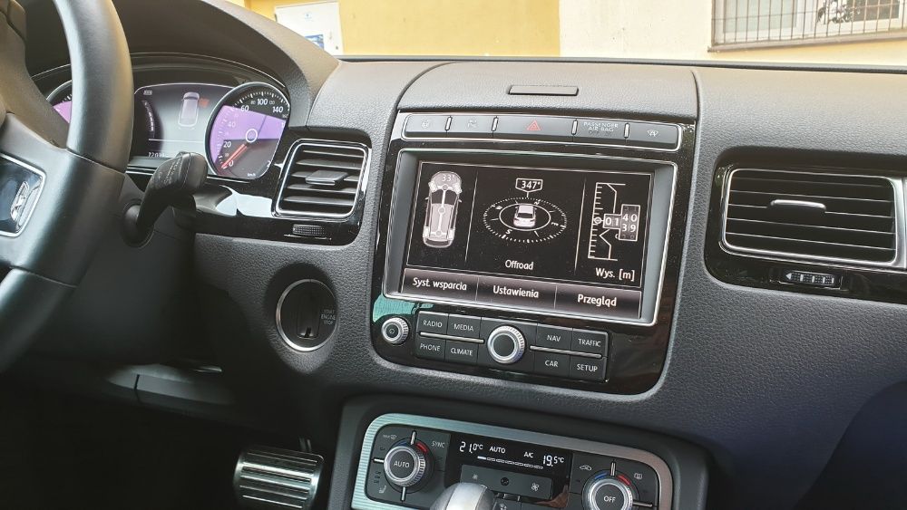 VW Touareg RNS 850 Polskie Menu Lektor, Mapa 6.36.0  2023