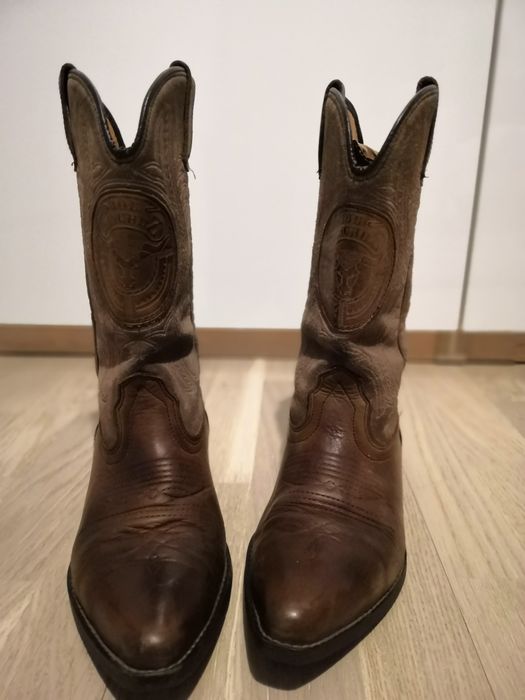 Казачек, ковбойские ботинки оригинал сапоги