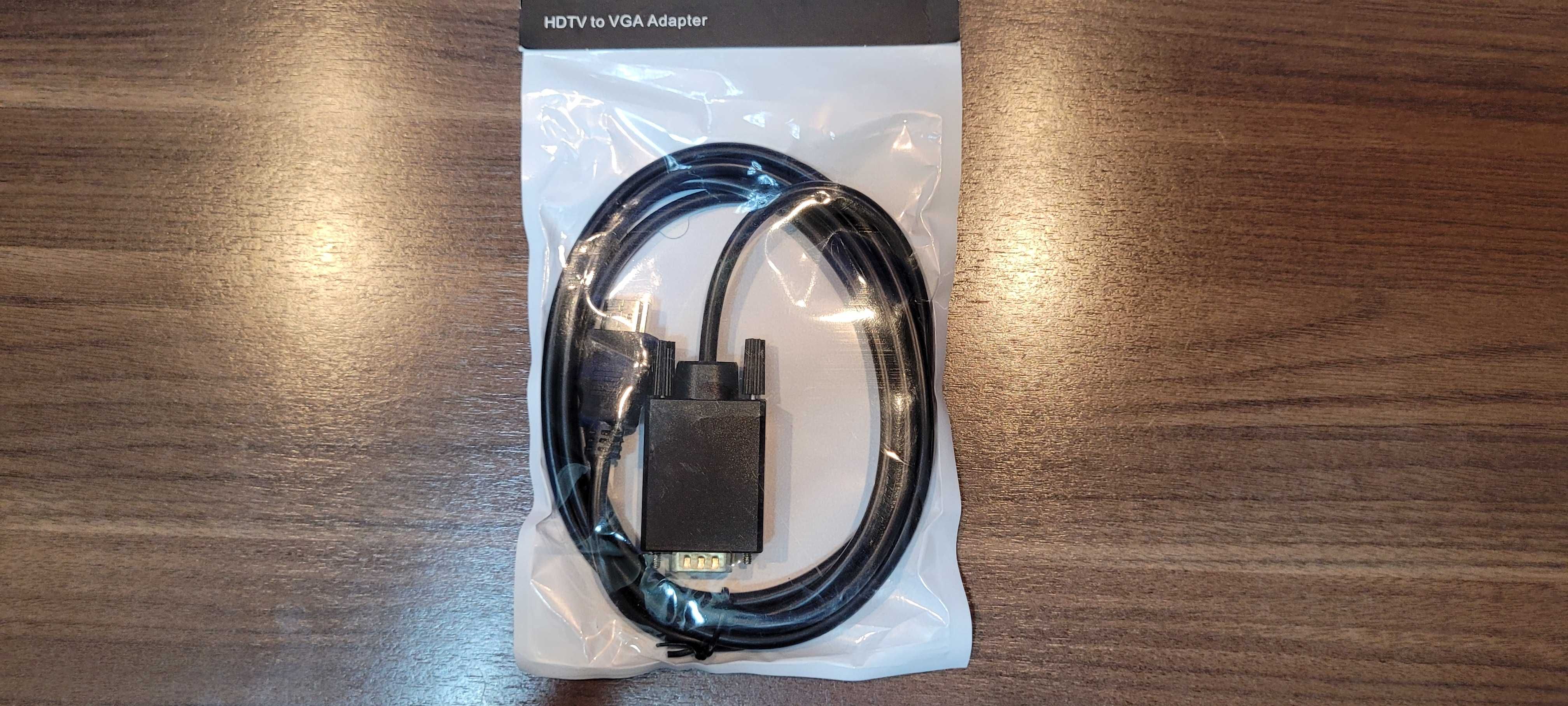 HDMI męski na VGA Male 1080P, długość: 1.8 m.