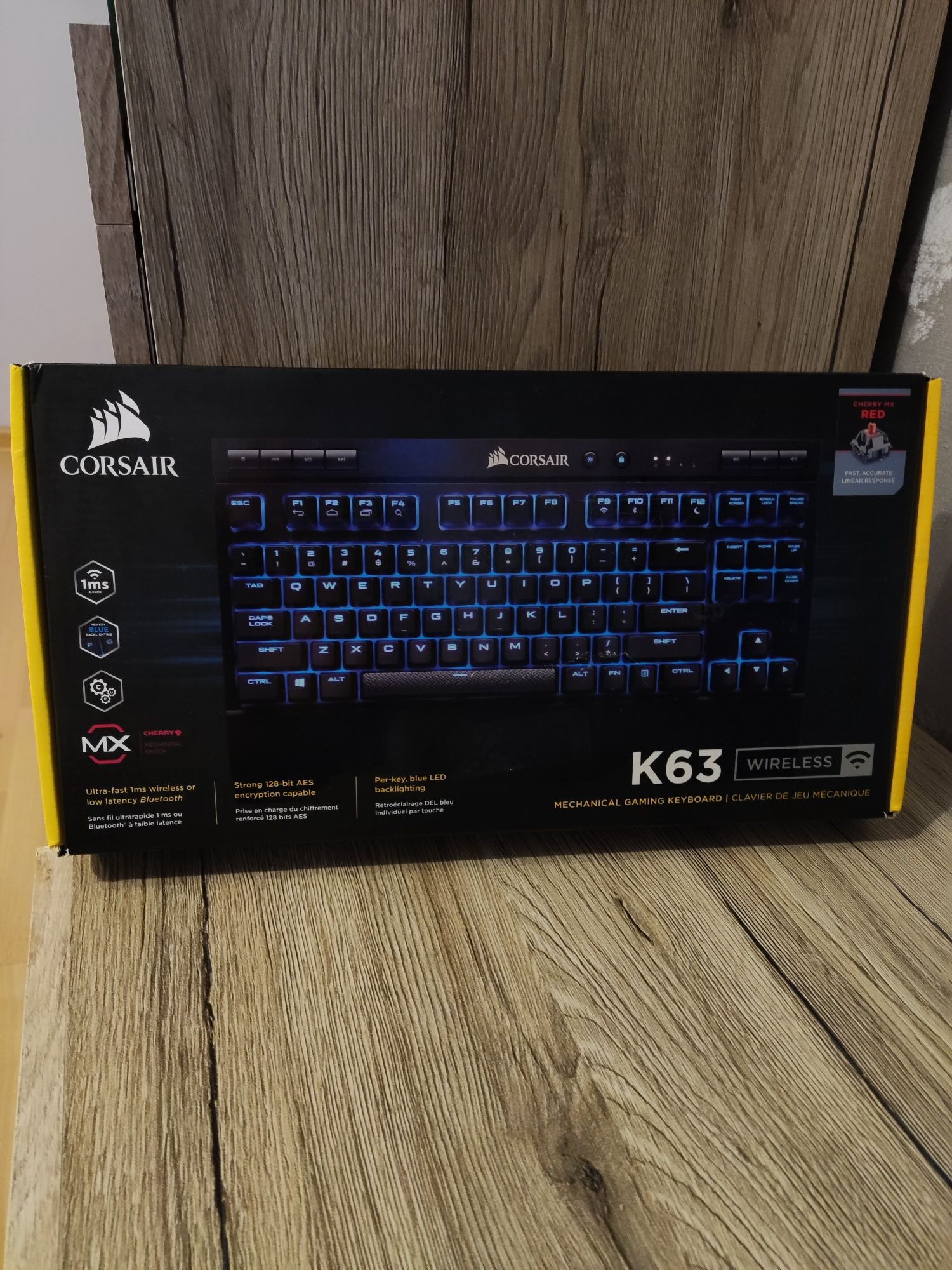 Klawiatura Corsair K 63 Wireless