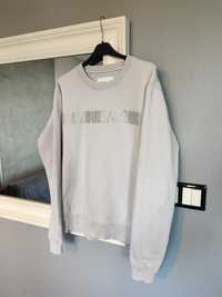 Damska markowa bluza sweterek Calvin Klein Jeans L 40 na wiosnę szara