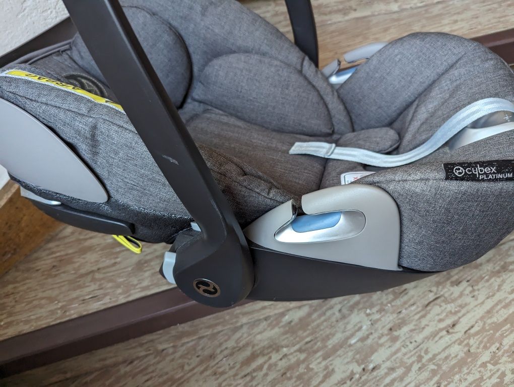 Автокрісло/люлька із нахилом Cybex Cloud Z i-size  Manhattan Grey