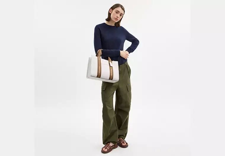 Шкіряна сумка Coach Smith Tote Bag, оригінал