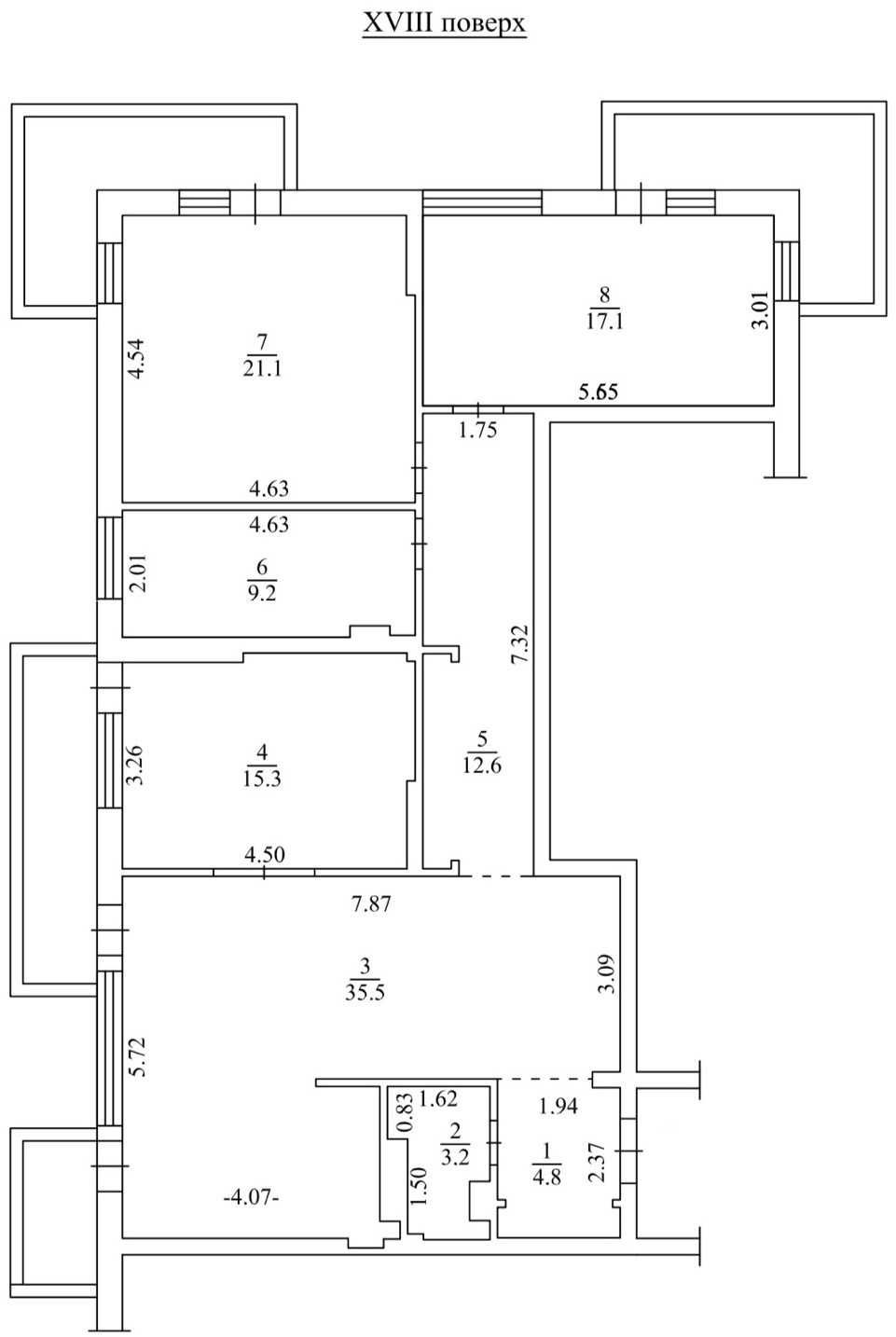 Щербаковского 52 - продам просторную, видовую 3к квартиру 126 м2