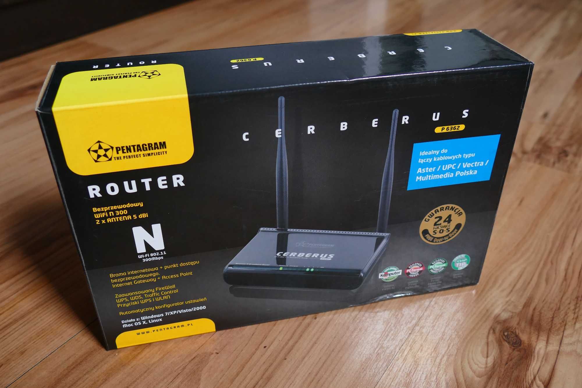 Router Pentagram Cerberus Wi-Fi 802.11n  P 6362