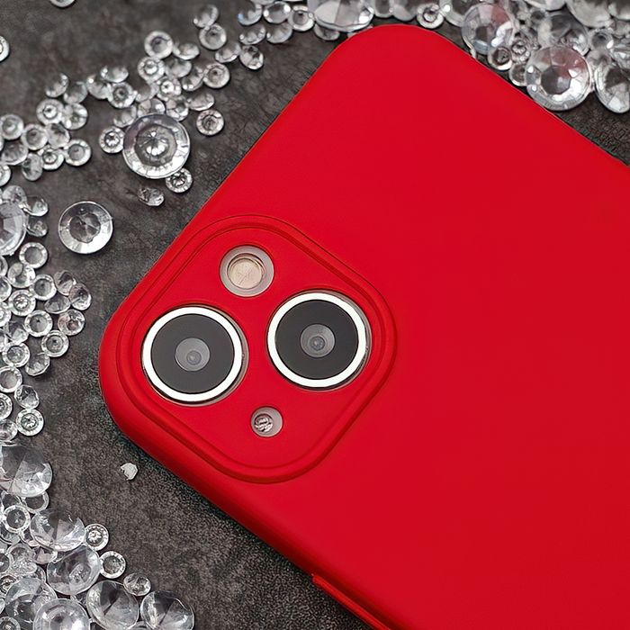 Nakładka Silicon do Motorola Moto G54 5G Power Edition czerwona