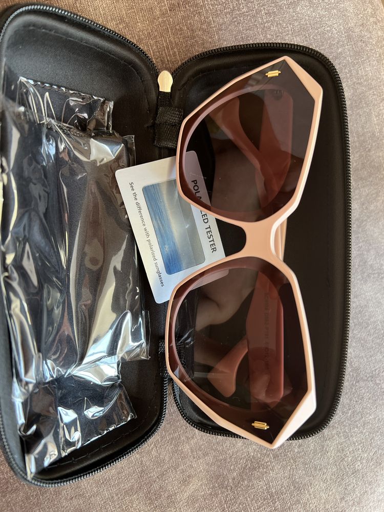Окуляри очки сонцезахисні Polaroid pink