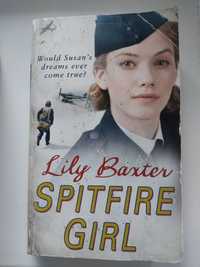 Książka po angielsku Lily Baxter "Spitfire Girl", nauka angielski