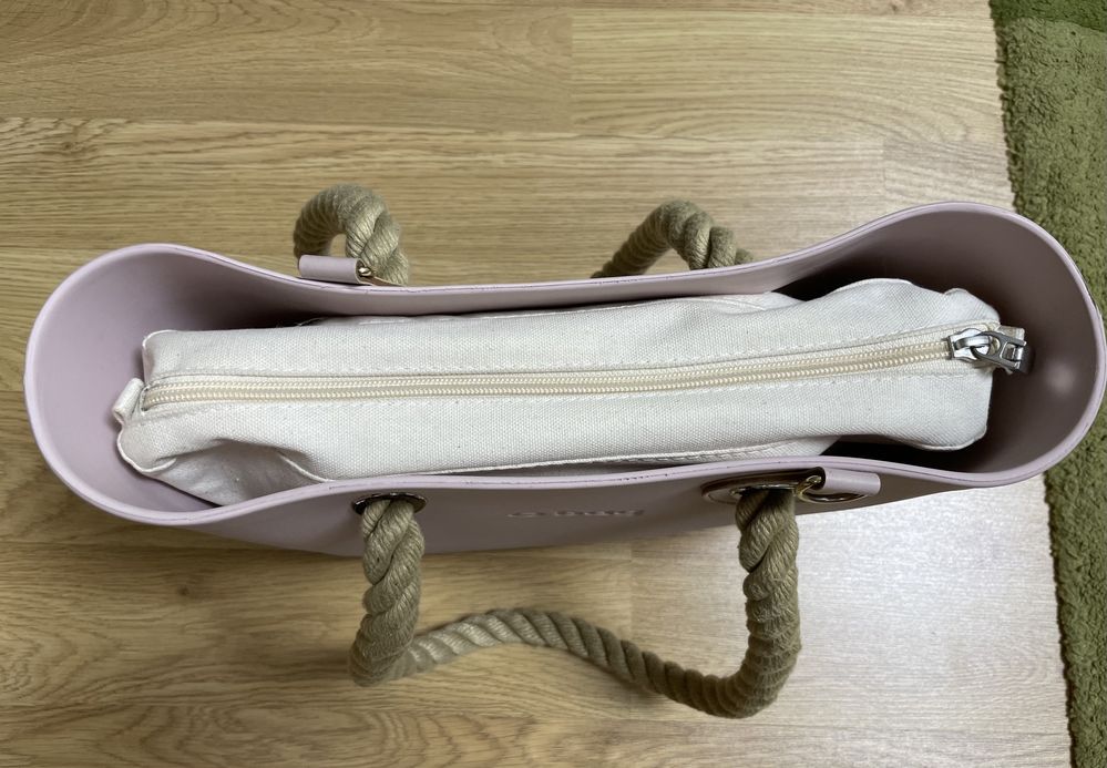 Сумка Obag mini O bag розовый дым