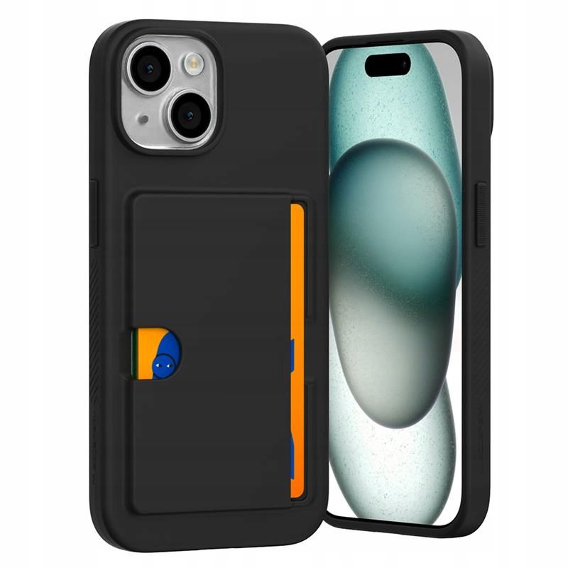 Etui Z Wejściem Na Karte Karty Case Mercury Obudowa Do Iphone 14 / 13