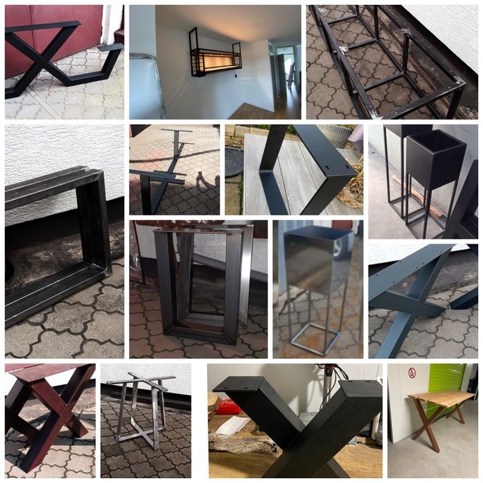 Flat X nogi krzyżowe.