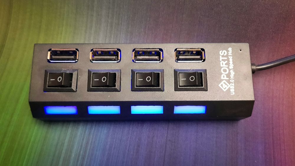 USB HUB хаб TOTO hi-speed 4 USB 2.0