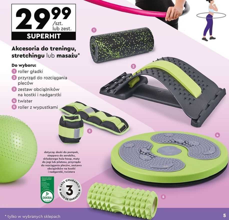 TWISTER DYSK DO ĆWICZEŃ OBROTOWY Masażer Stóp Magnesy Fitness 27x4 cm