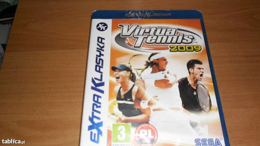 Virtual Tennis 2009 firmy Sega seria Extra Klasyka ,PL gra na PC