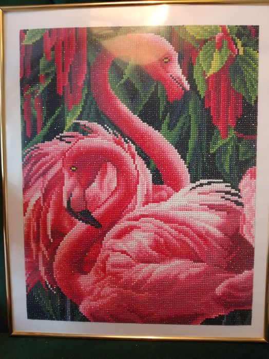 Obrazek z haftu diamentowego