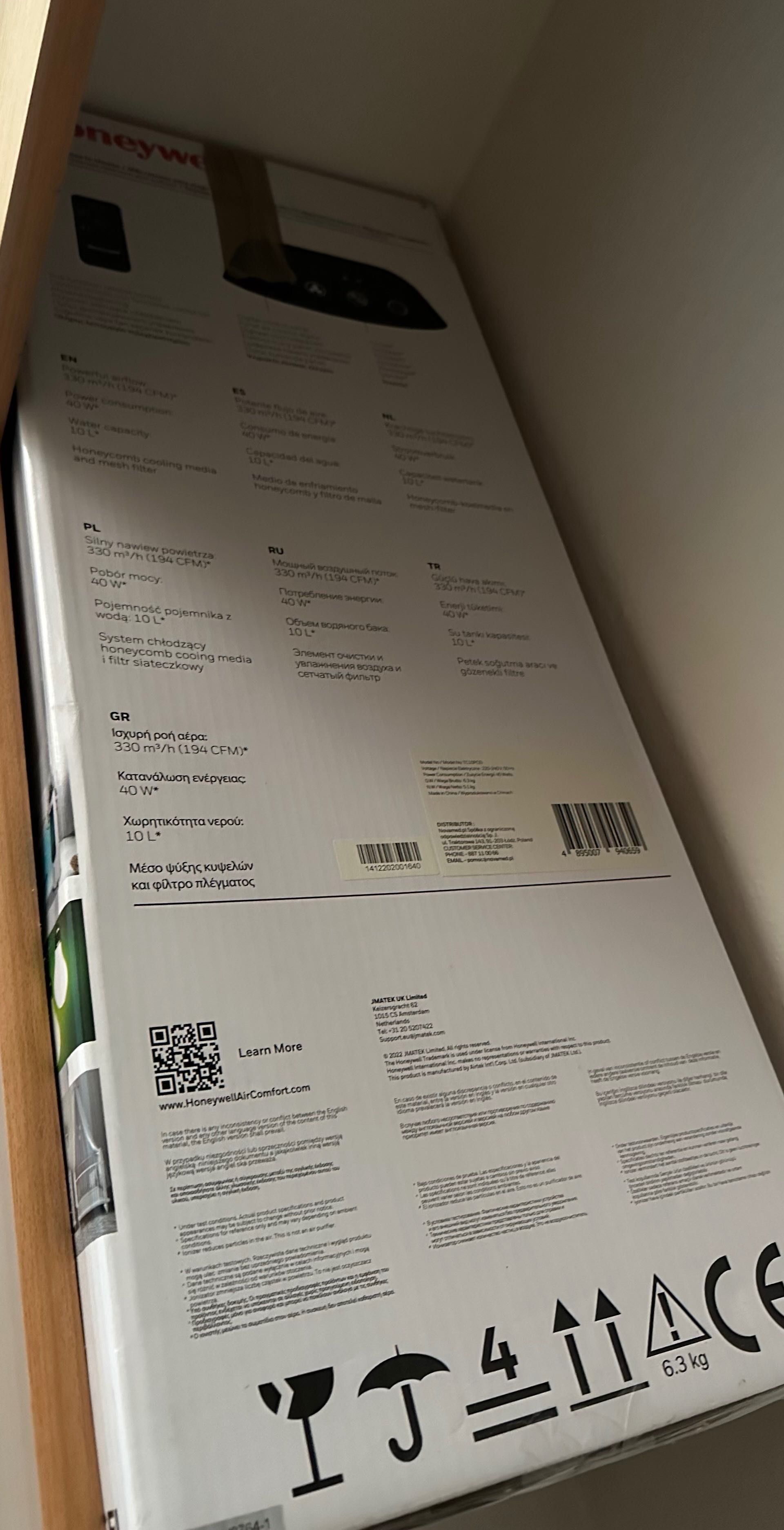 HONEYWELL TC10PCEI Klimatyzacja 3w1