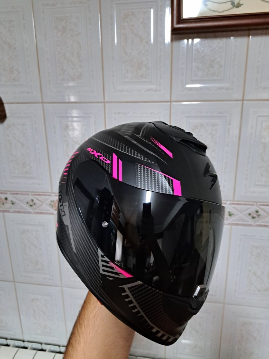 Scorpion Evo 1400 evo Matt Black / Pink